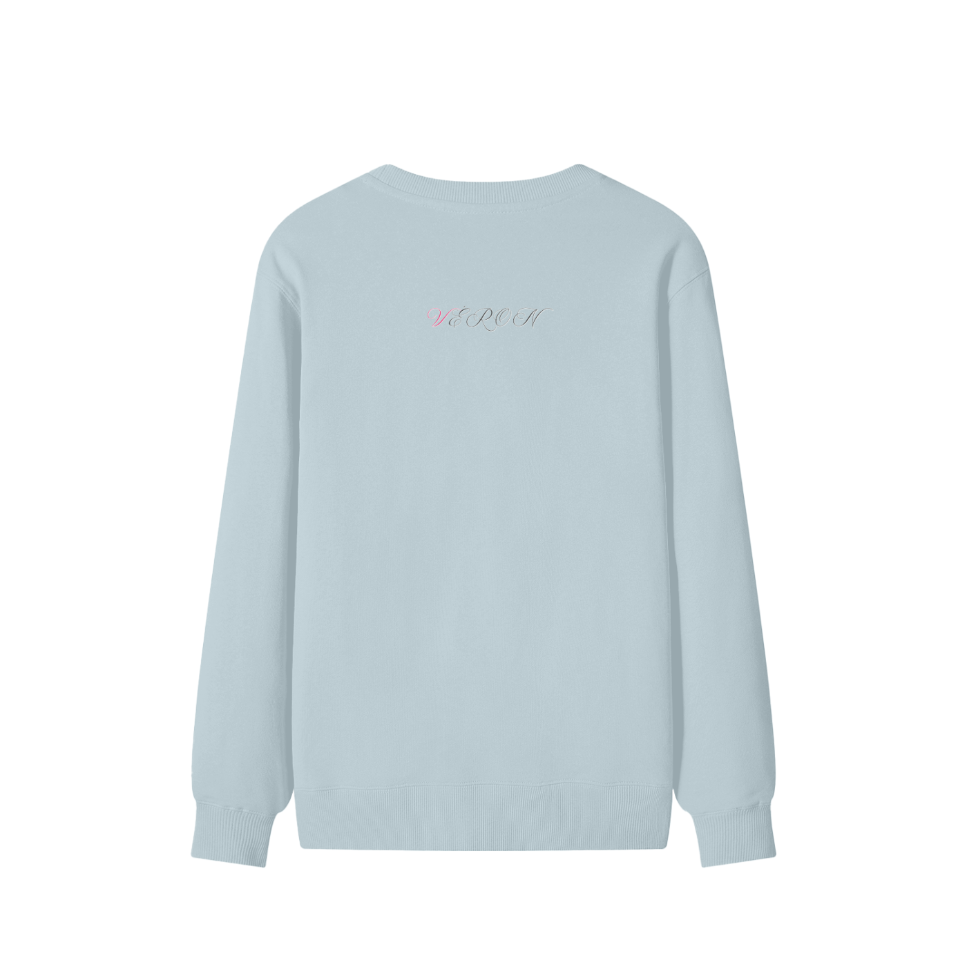 Close-up of ultra-soft fabric texture on VÉRON sweater 2.