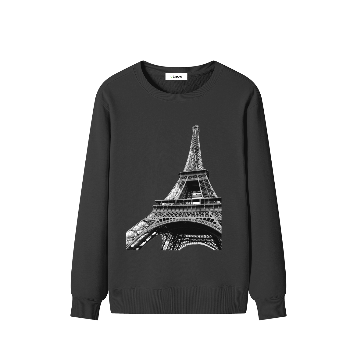 Unisex model wearing VÉRON La Tour Eiffel heavyweight streetwear 6