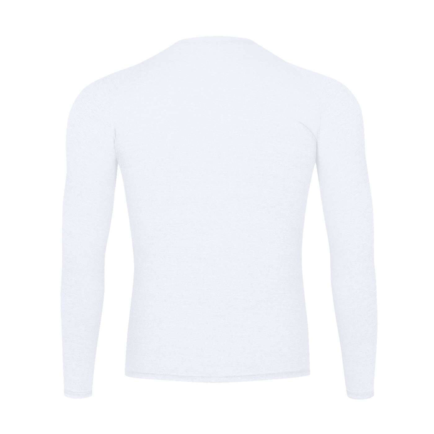 VERON white long-sleeve shirt on a light beige background