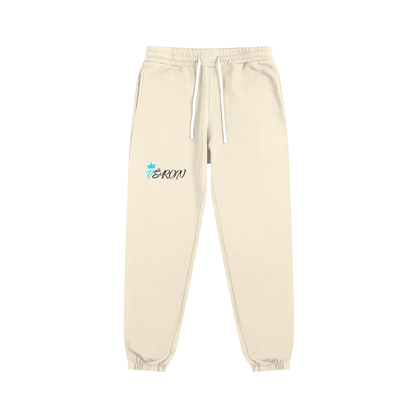 High-end VÉRON Berkeley sweatpants lifestyle streetwear look.