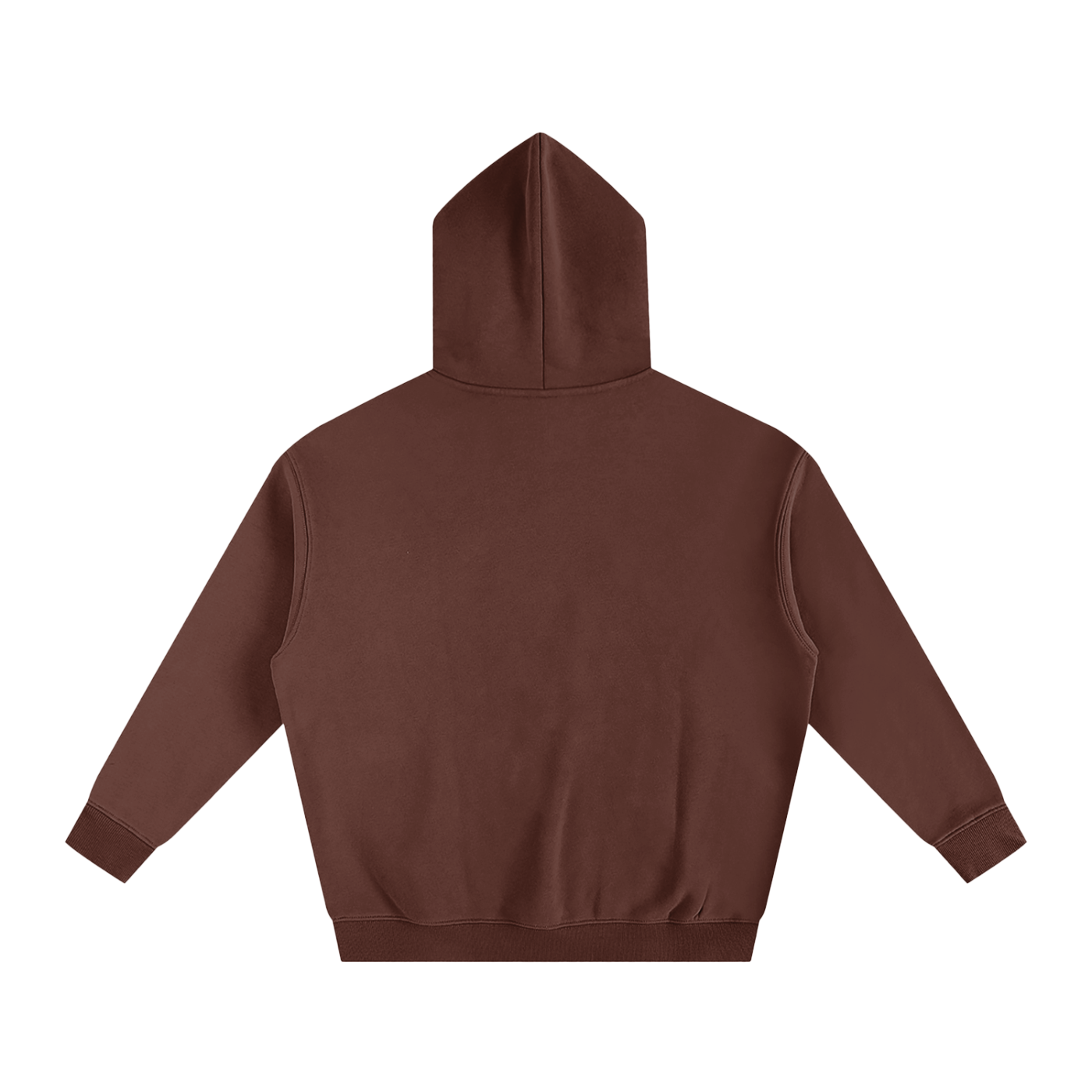 VERON Brown hoodie on a white background