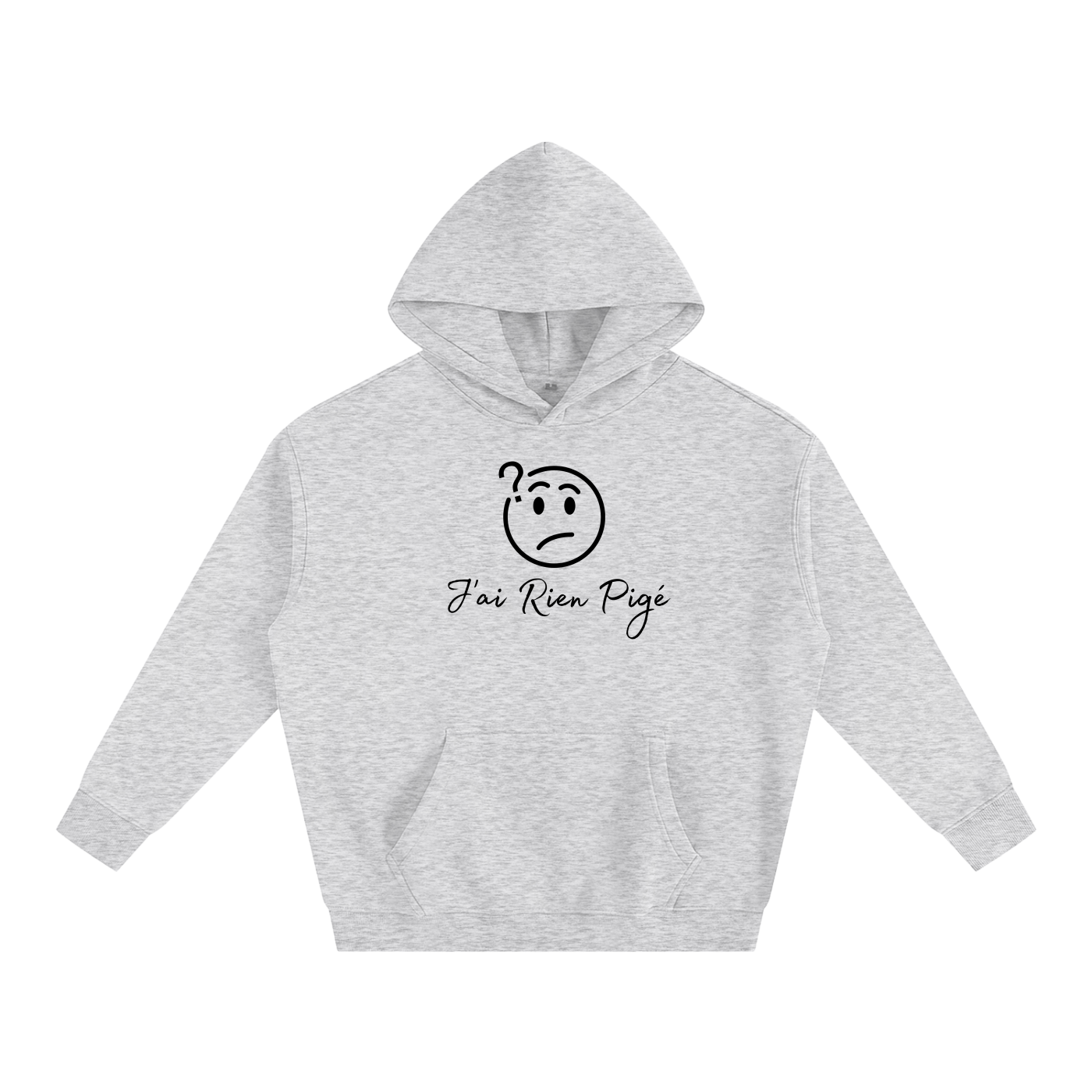 VÉRON J’ai Rien Pigé Oversized Hoodie 4
