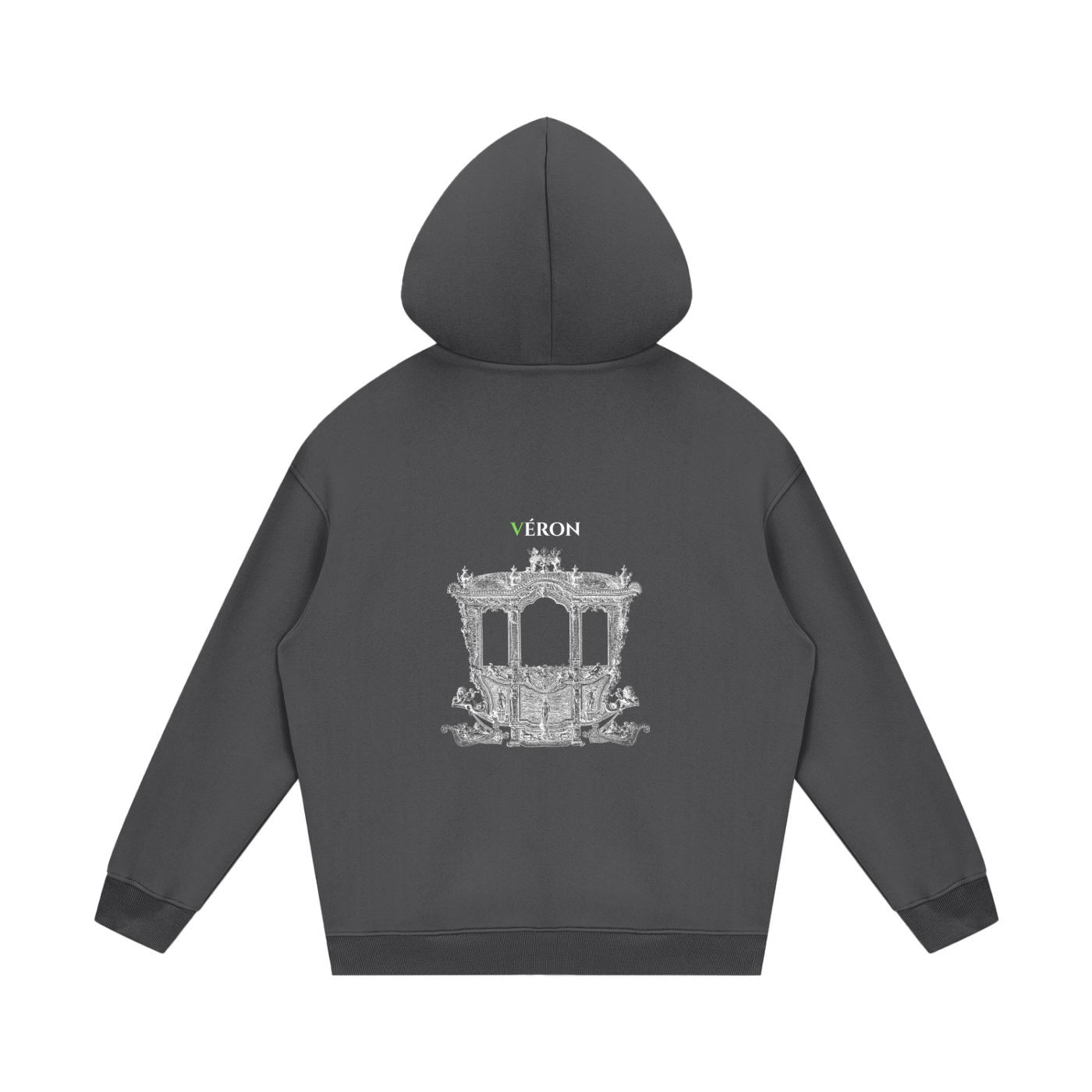 Model styling VÉRON Élixir Cristal streetwear hoodie urban fashion 6