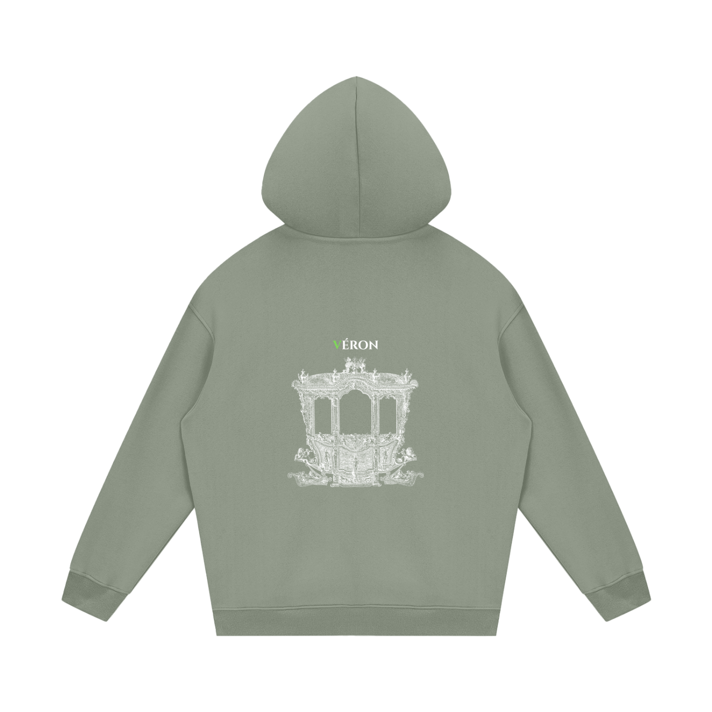 Model styling VÉRON Élixir Cristal streetwear hoodie urban fashion 7