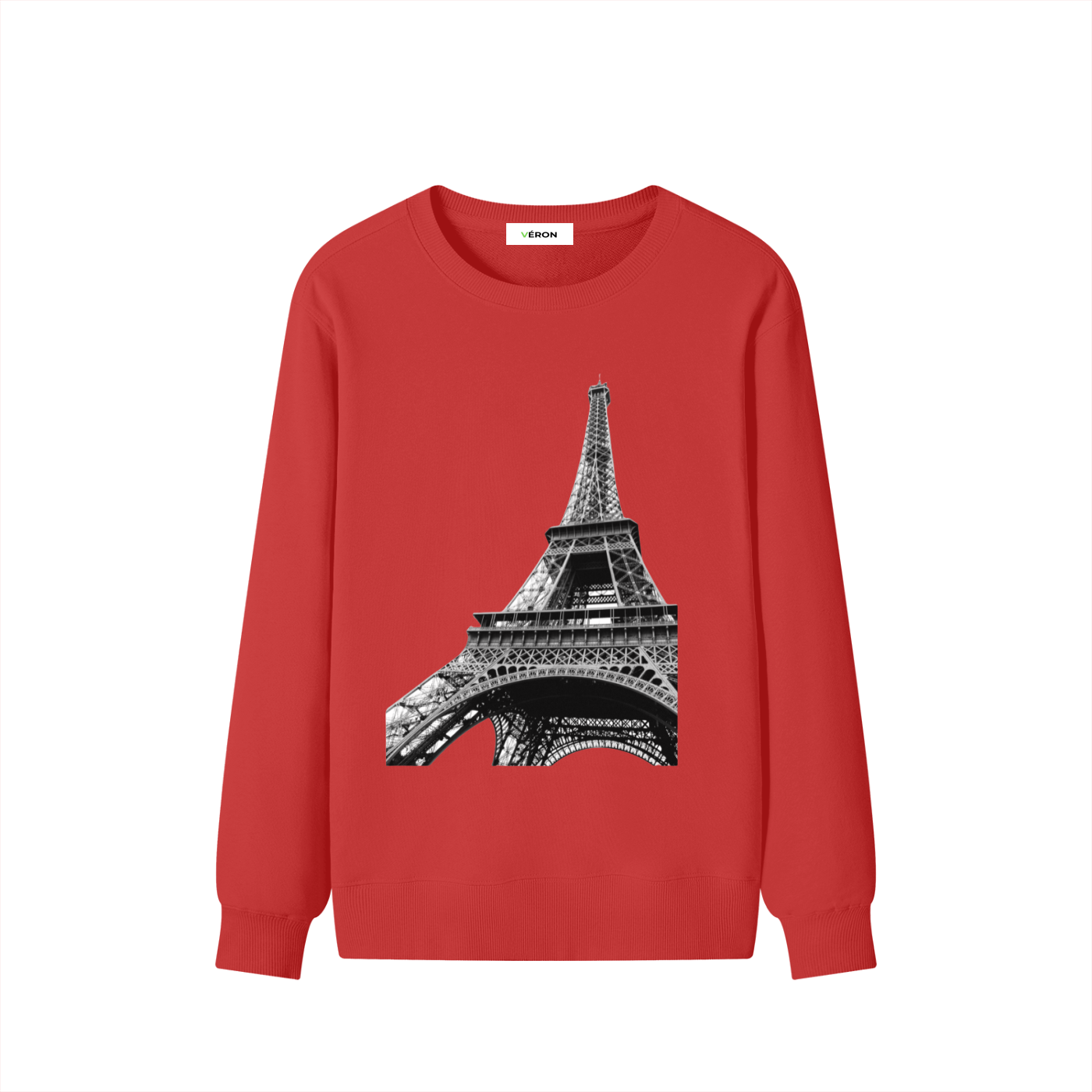 Unisex model wearing VÉRON La Tour Eiffel heavyweight streetwear 5
