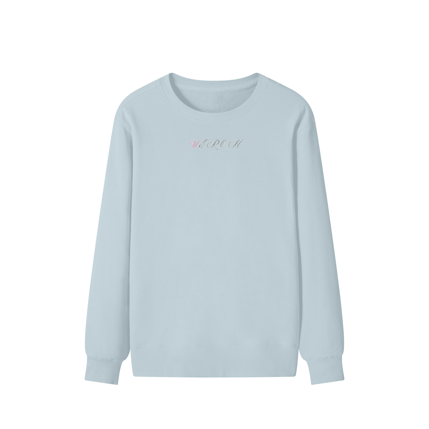 Close-up of ultra-soft fabric texture on VÉRON sweater.