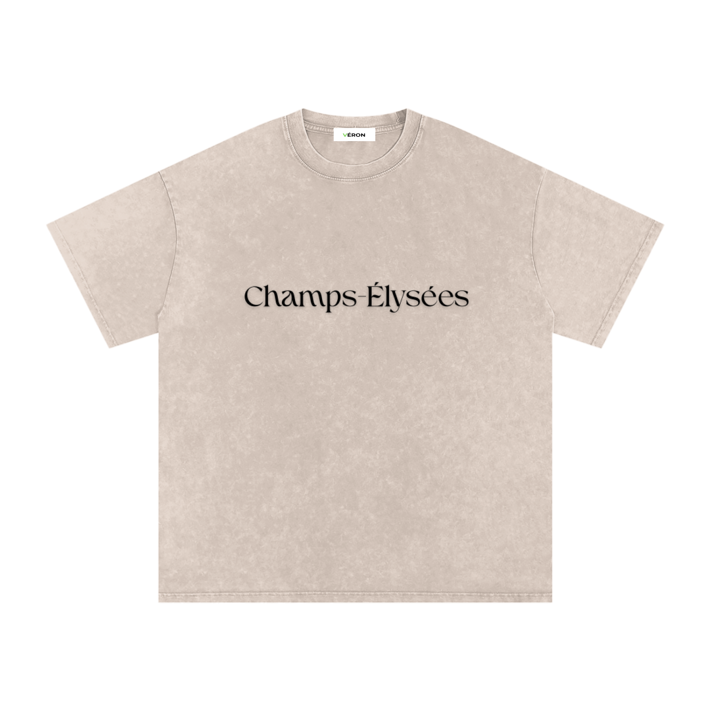 veron champs elysees washed t-shirt luxury streetwear 7