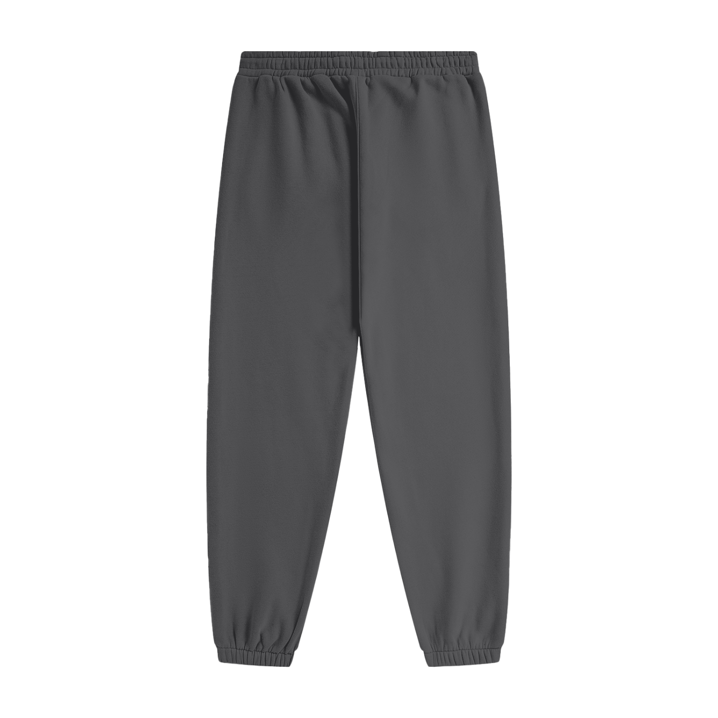 Gray sweatpants on a white background
