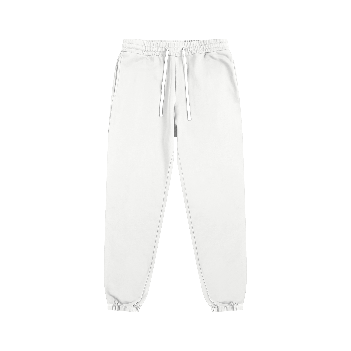 VERON White sweatpants on a white background