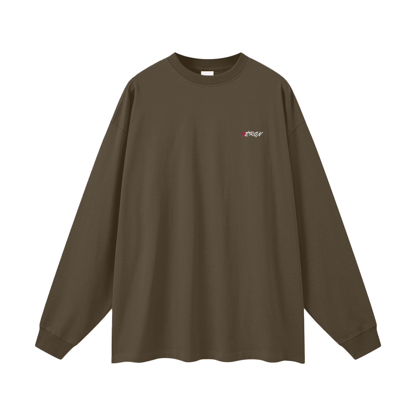 Premium fabric close-up of VÉRON La Trémoille long sleeve shirt.