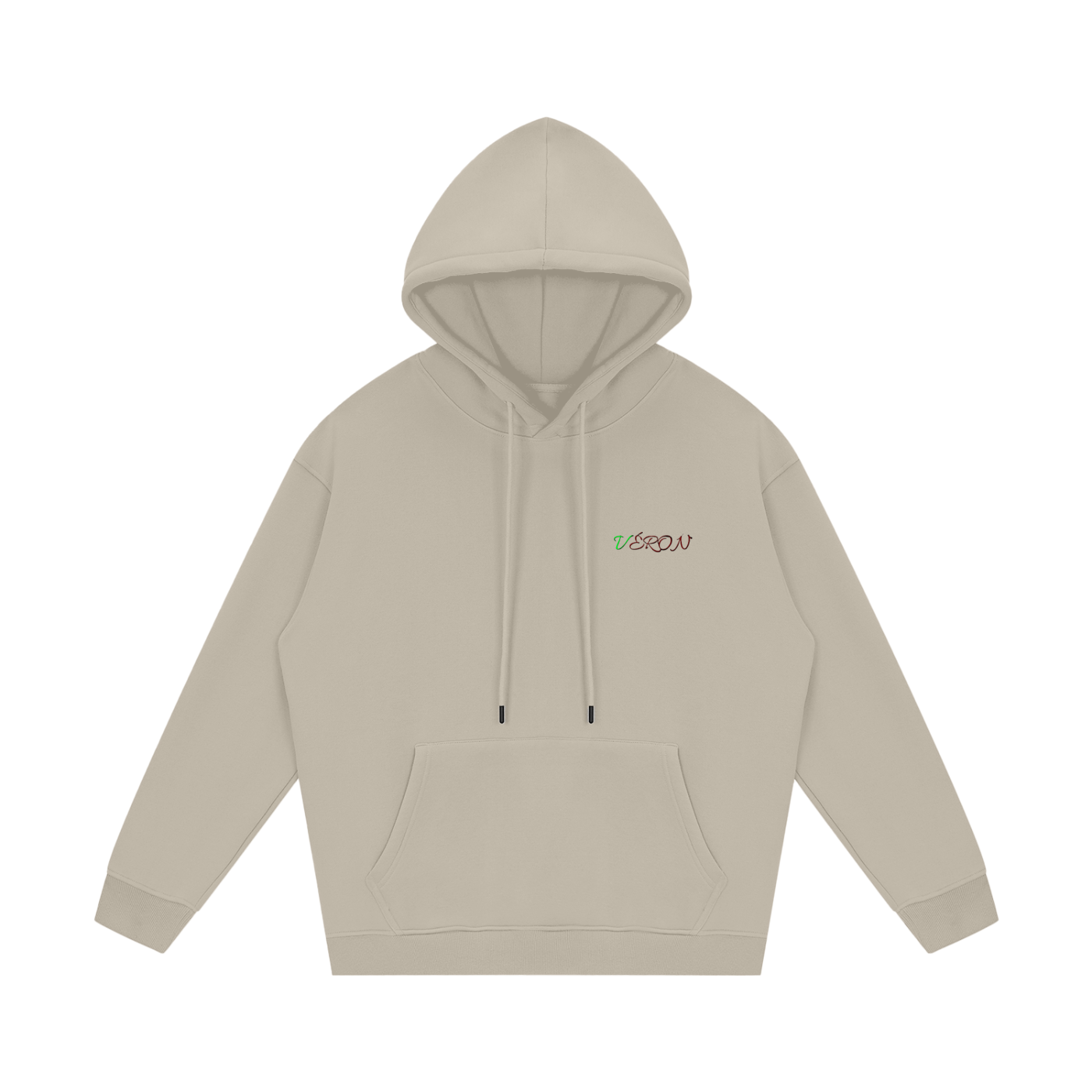 Soft heavyweight fabric on VÉRON Arc de Triomphe hoodie.