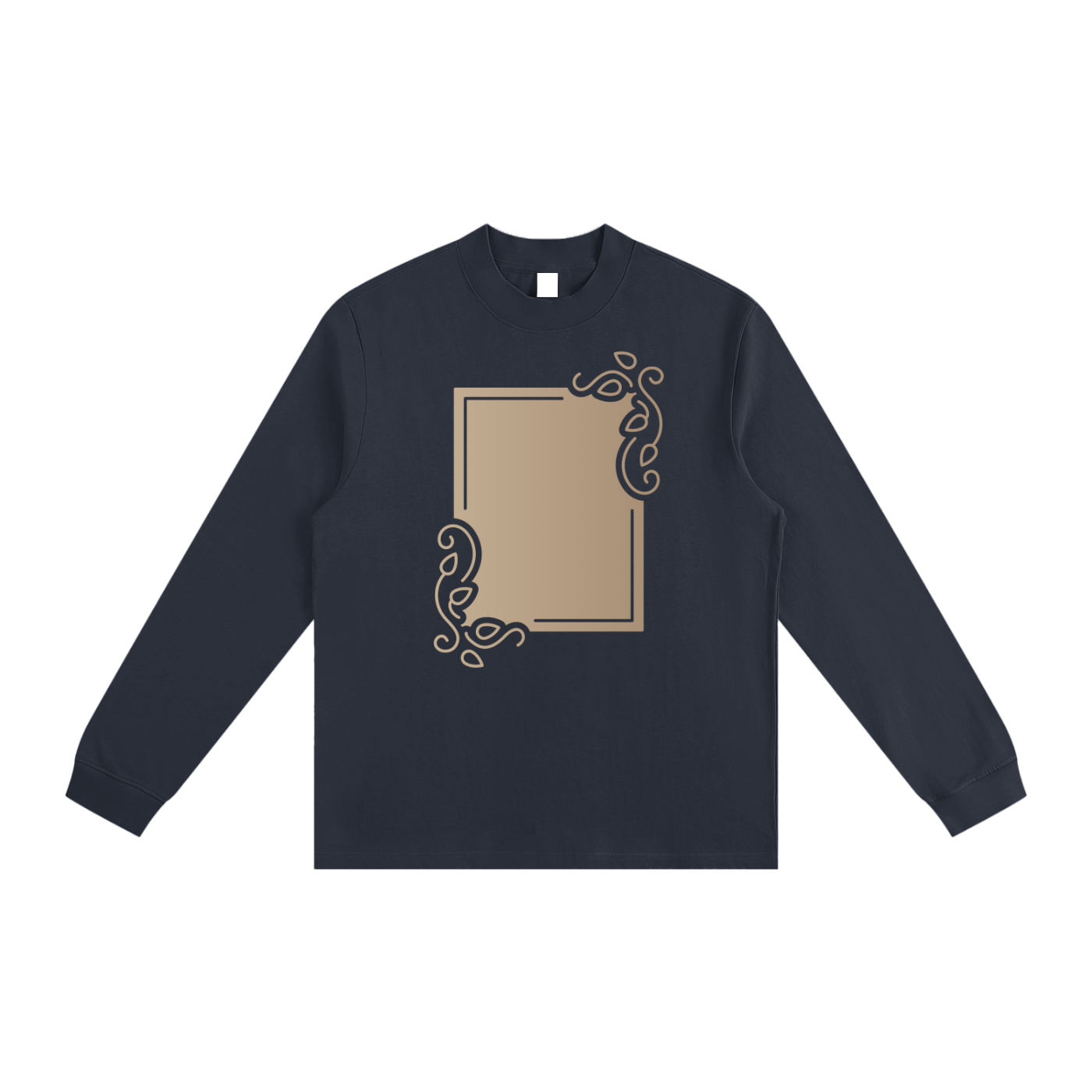 Elegant unisex designer shirt with mirror brown tone 5