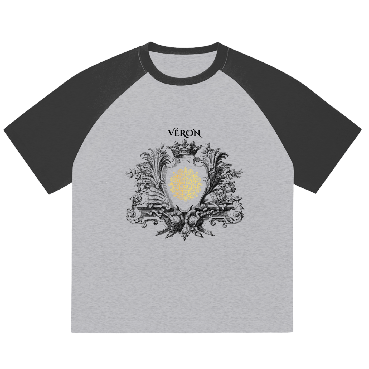 VÉRON Étoffe Précieuse premium unisex T-shirt front view