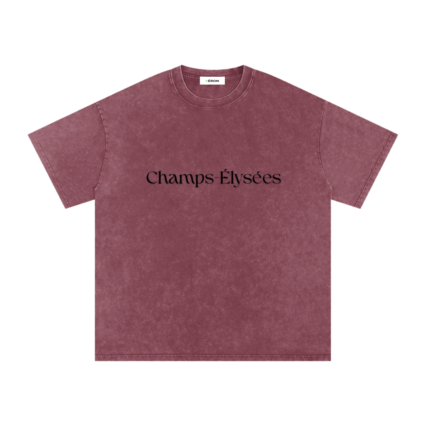 veron champs elysees washed t-shirt luxury streetwear 6