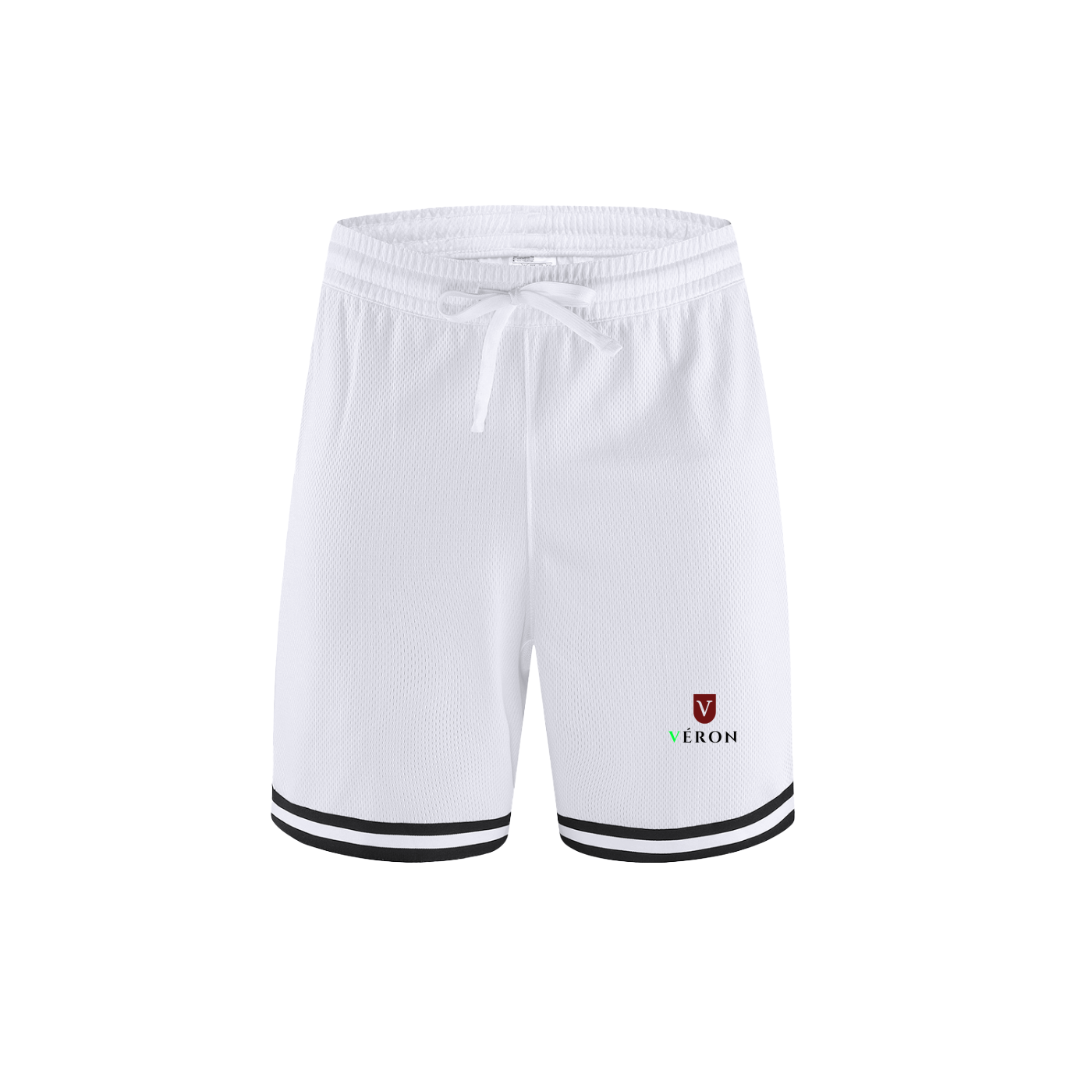 VÉRON Avenue de l’Odyssée Men’s Shorts front view with premium fit 1.