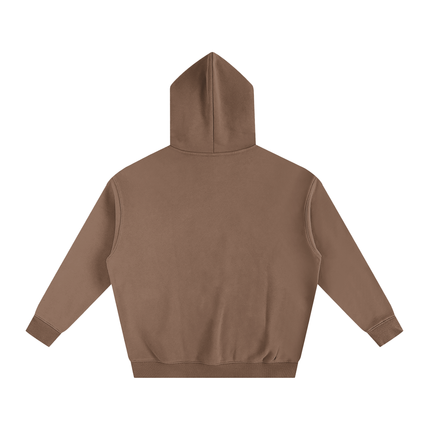 VERON Brown hoodie on a white background