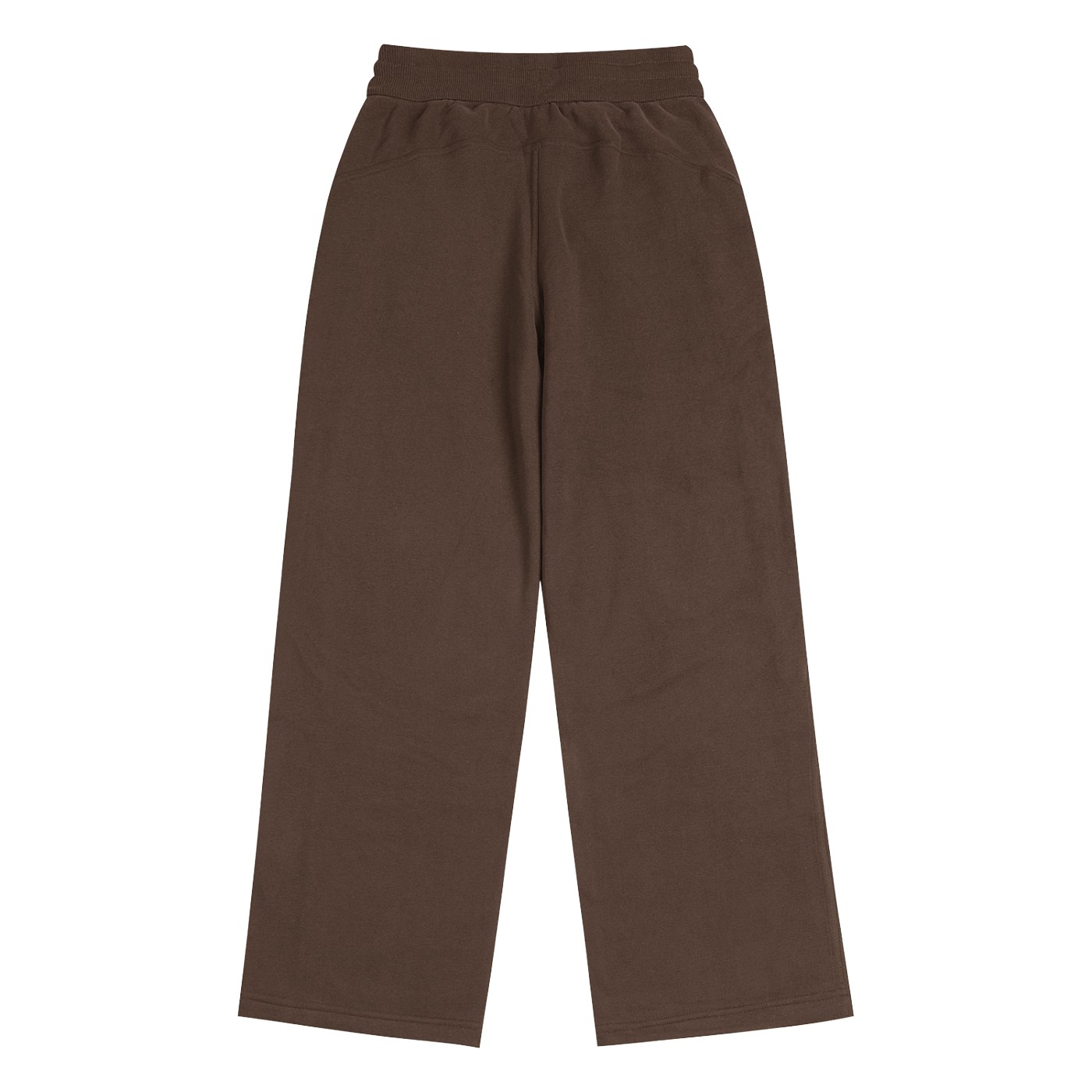 Brown pants on a white background