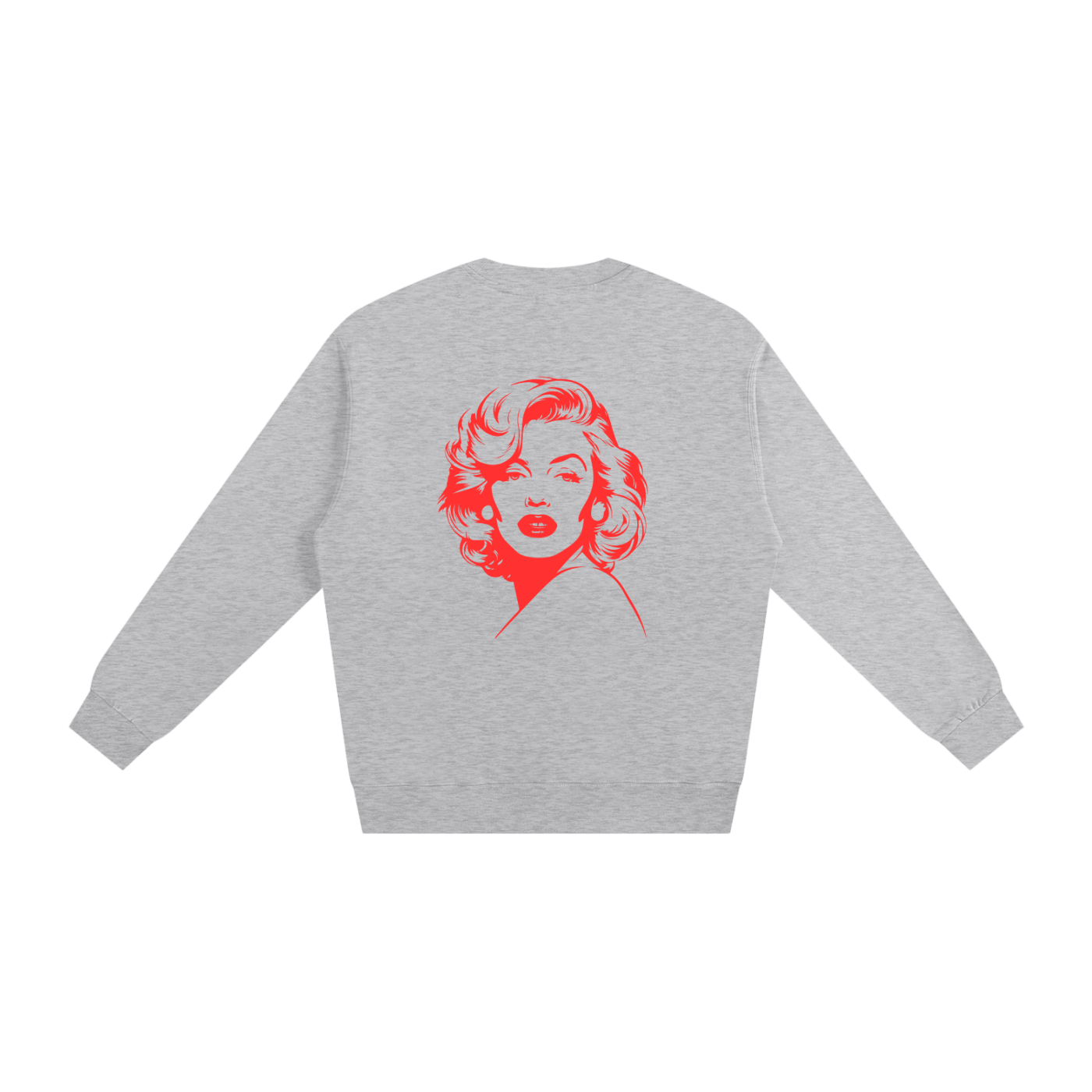 Model styling VÉRON Marilyn Monroe oversized sweatshirt urban fashion look 2