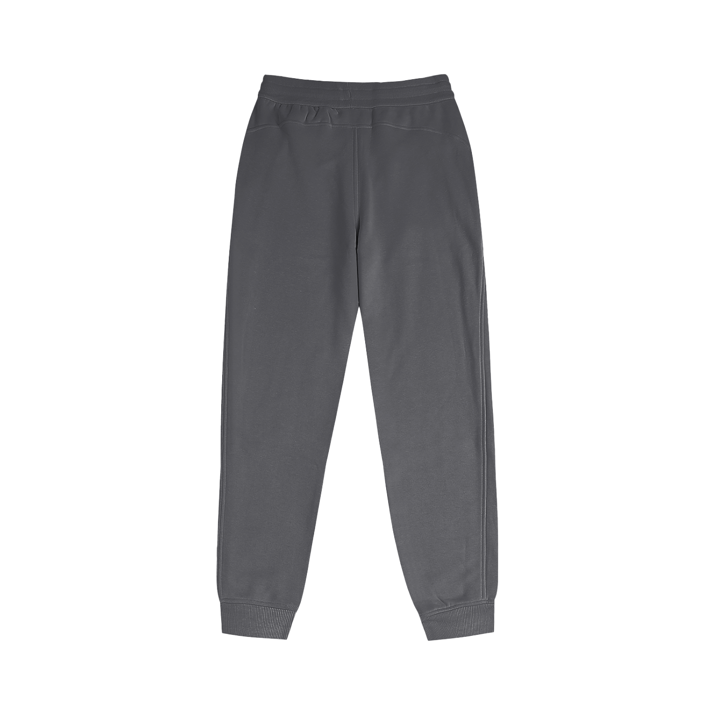 Gray sweatpants on a white background