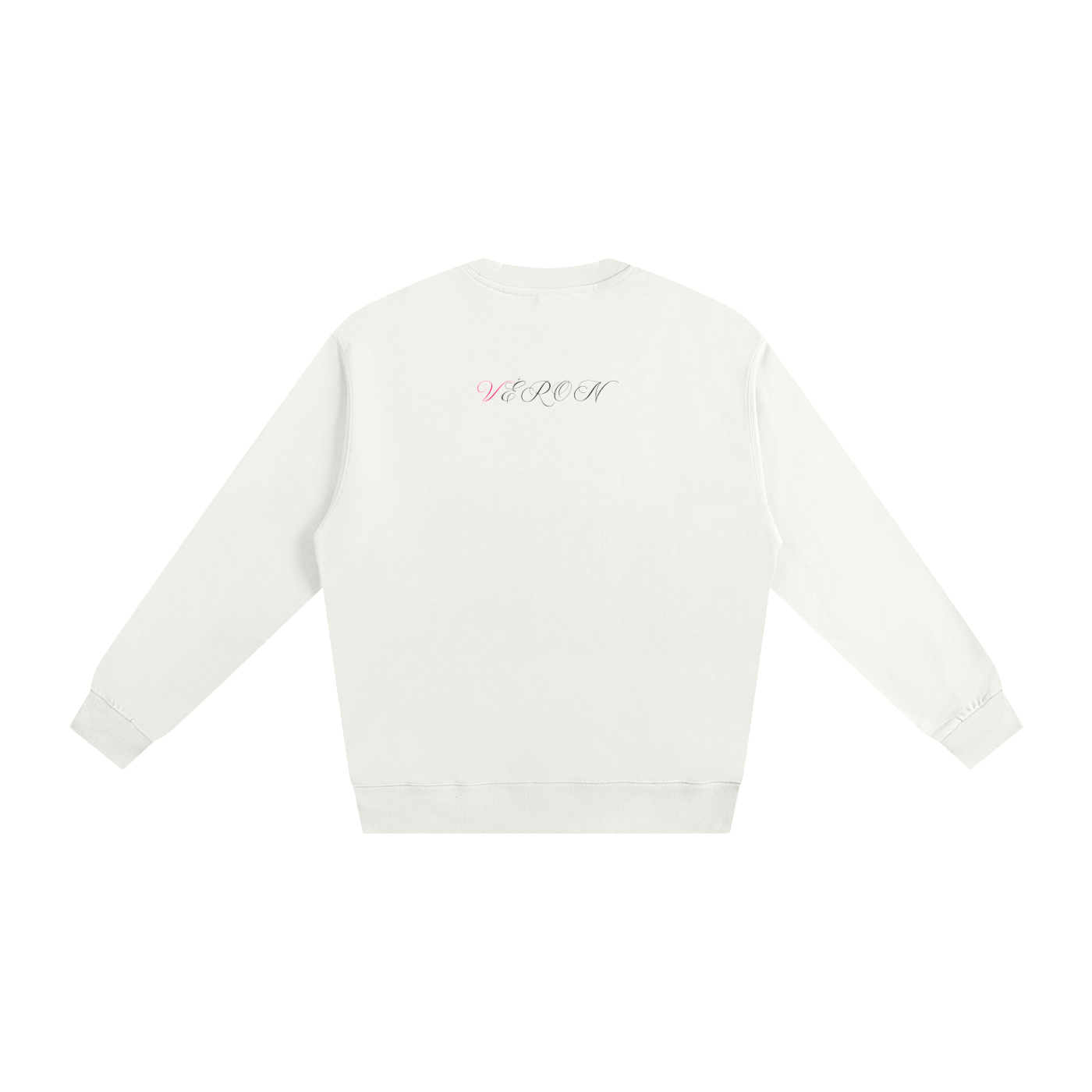VÉRON La Nationale Unisex Premium Sweater back view.