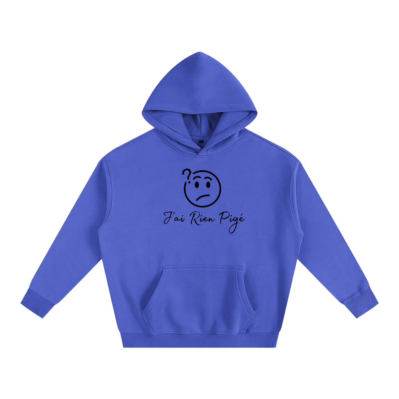 VÉRON J’ai Rien Pigé Oversized Hoodie 9
