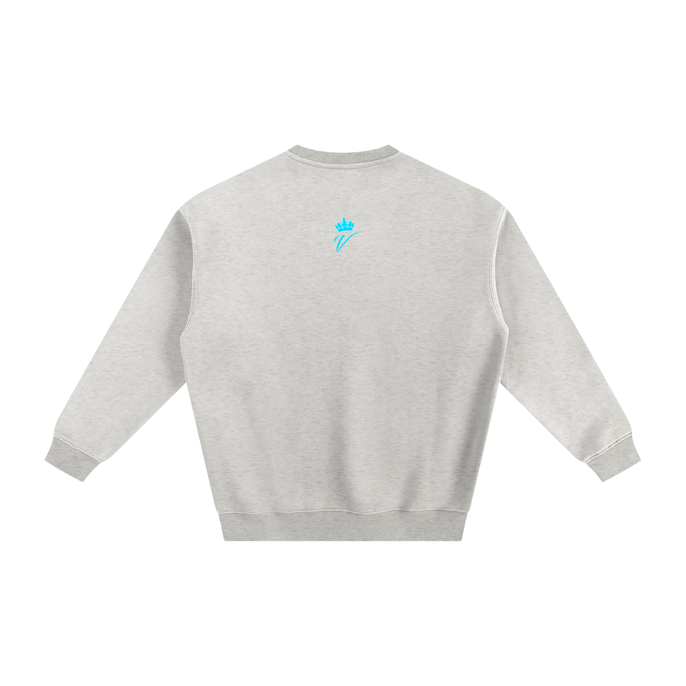 Back view of VÉRON Berkeley unisex ultra premium sweater.