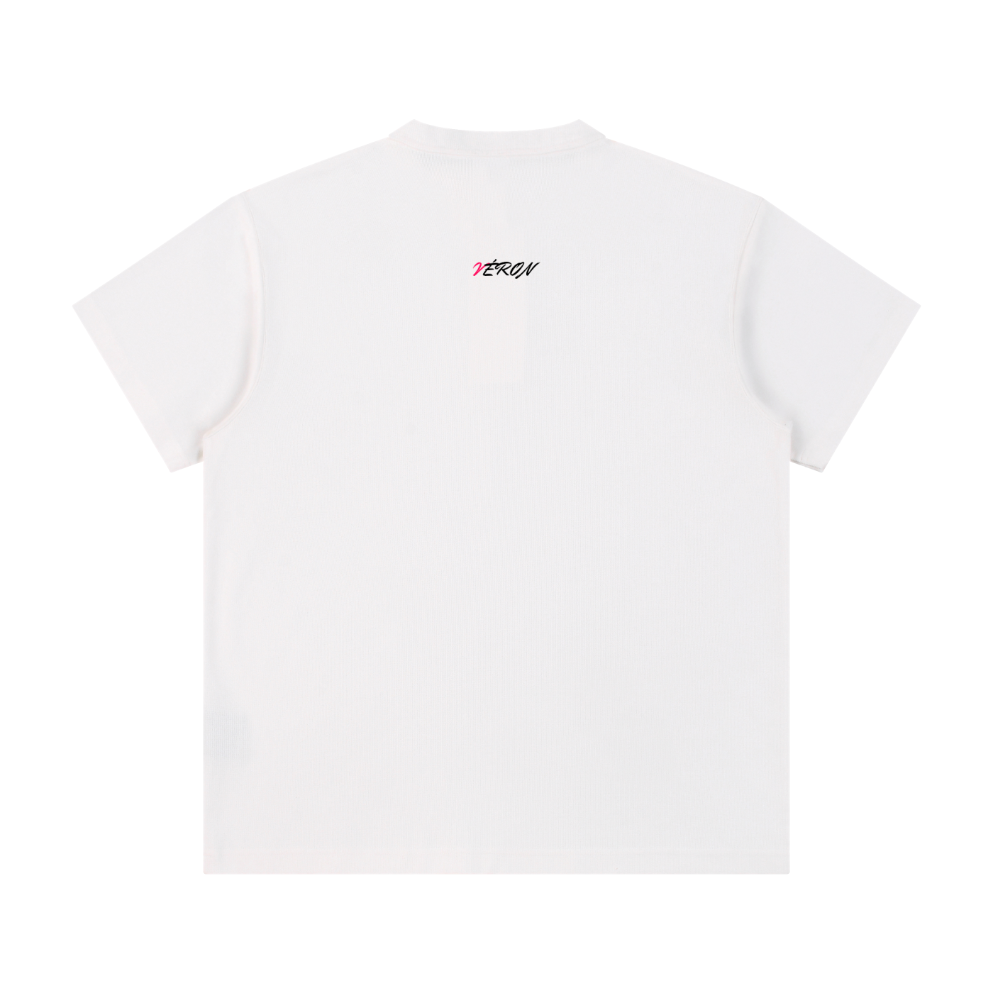 VÉRON Saint-Germain unisex polo shirt front view white edition 2.