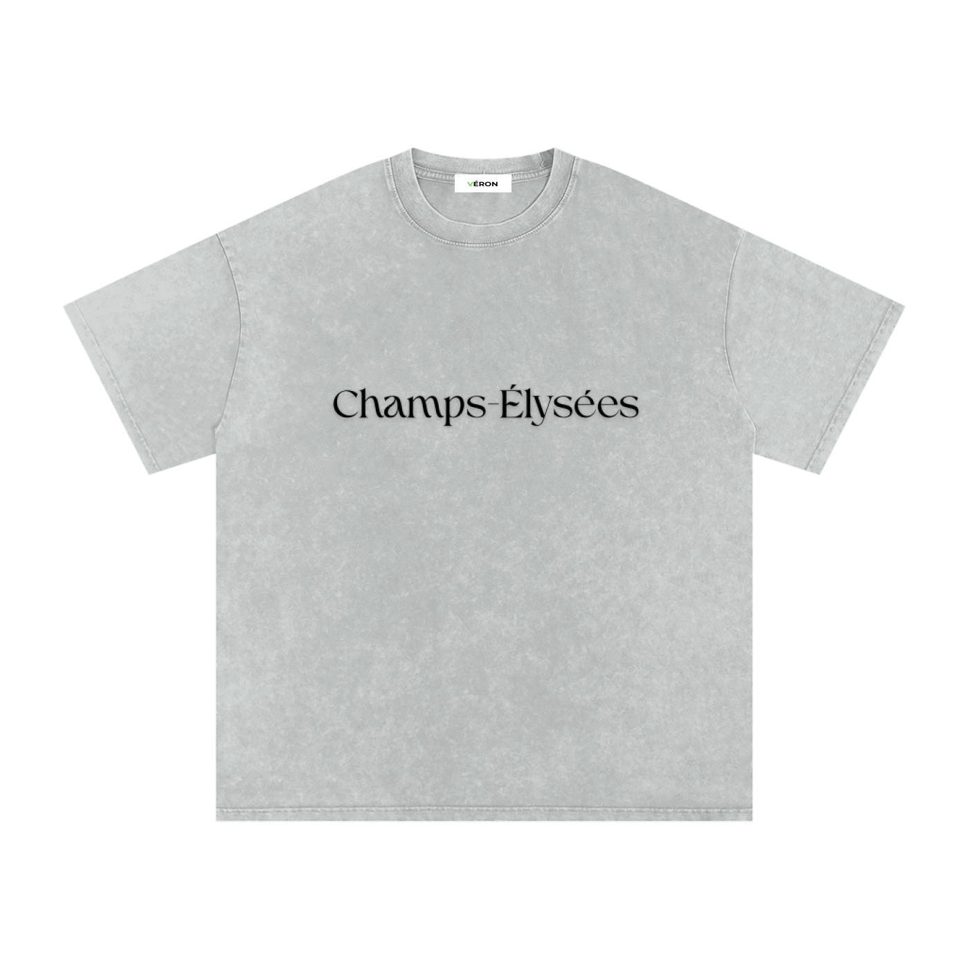 veron champs elysees washed t-shirt luxury streetwear 8