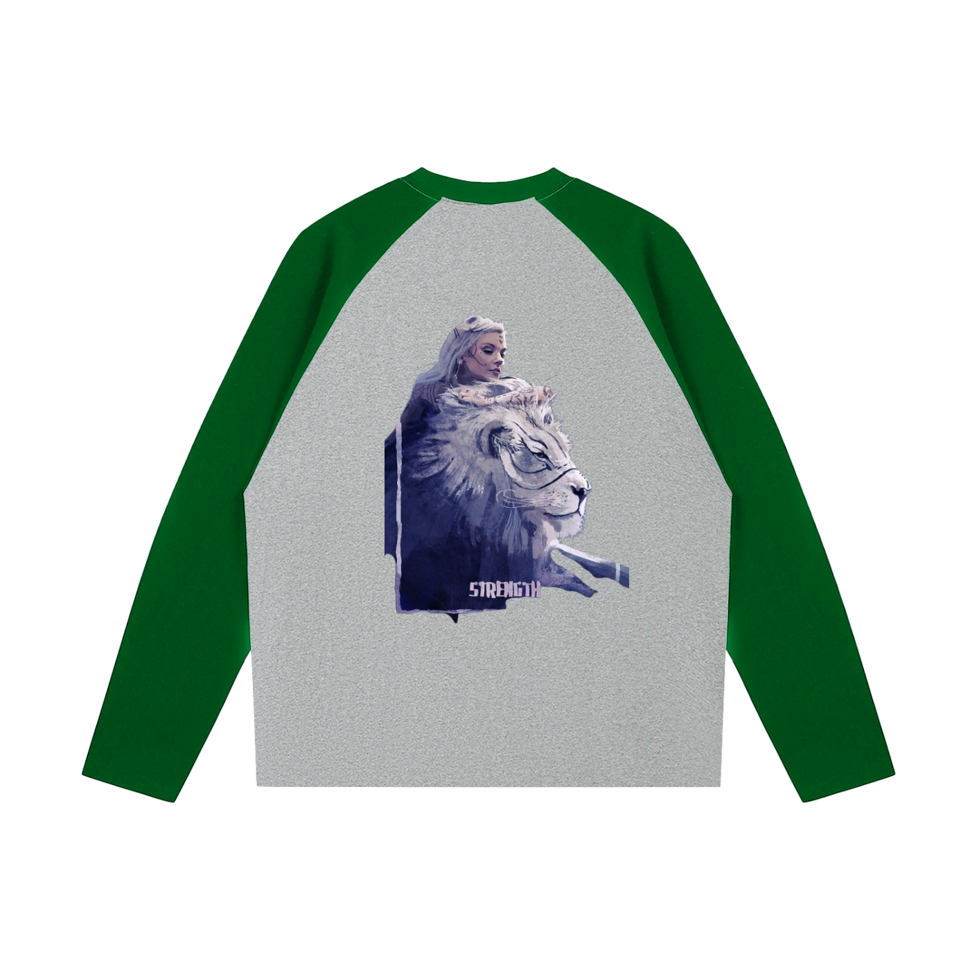 Model styling VÉRON La Fille long sleeve in casual urban outfit 5