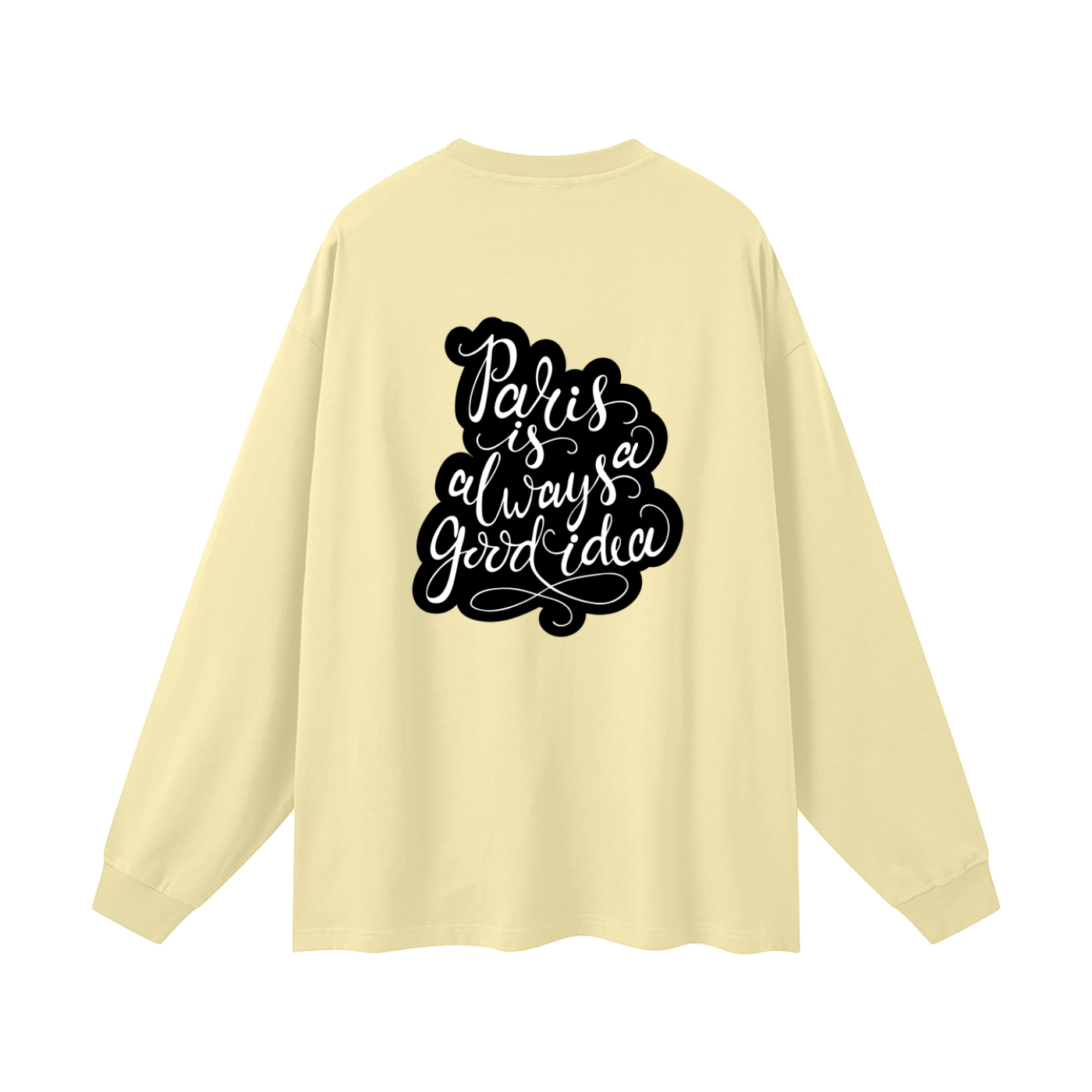 Luxury high-quality oversized long sleeve shirt by VÉRON Paris 13