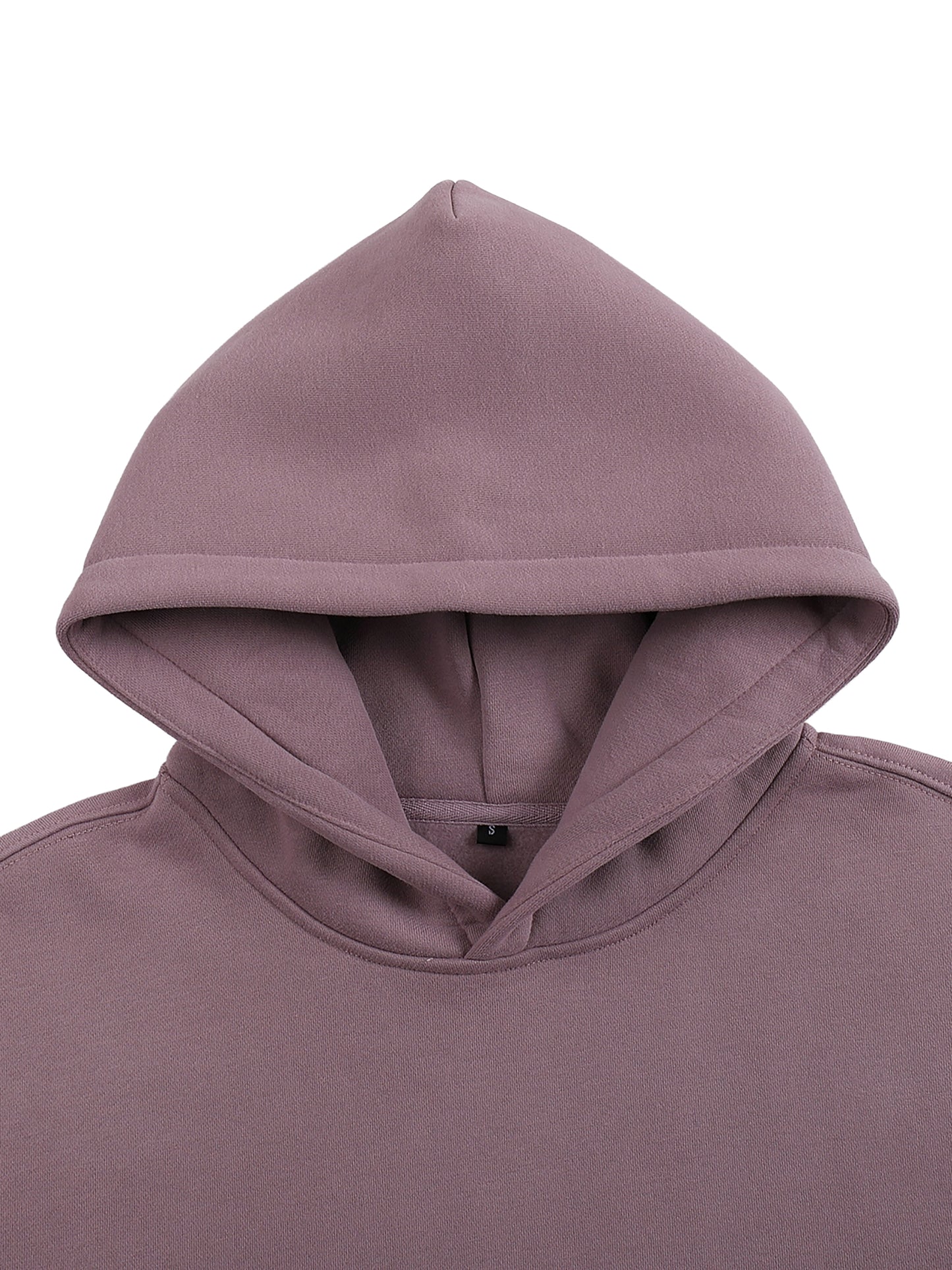 VERON Purple hoodie with a hood on a white background