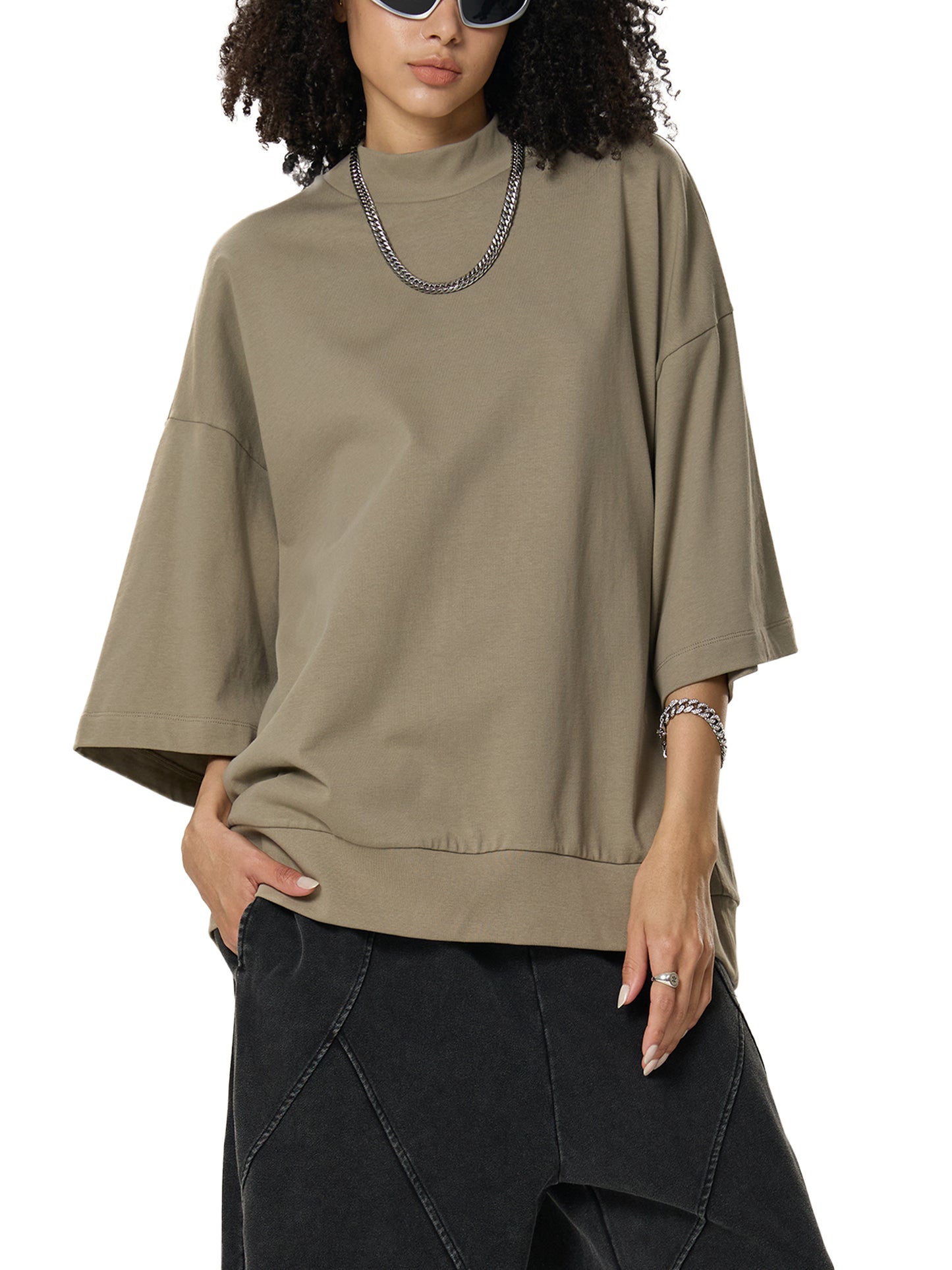"VÉRON Éclat Suprême Heavyweight Oversized T-shirt luxury streetwear unisex" 4
