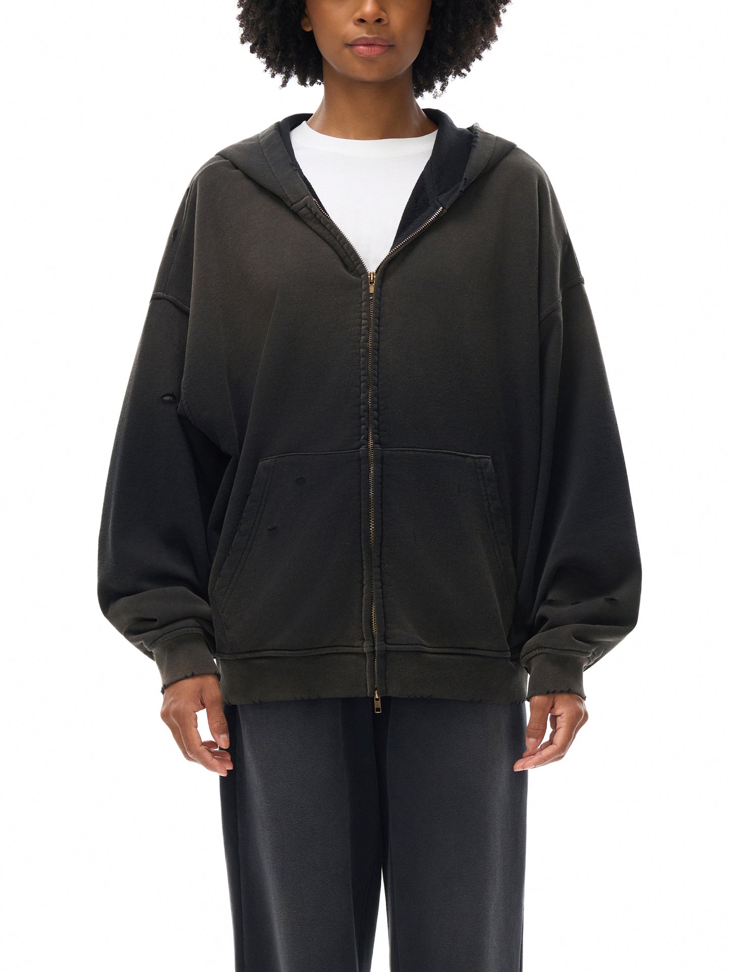 VÉRON Le Clos Mystérieux Heavyweight Zipper Hoodie