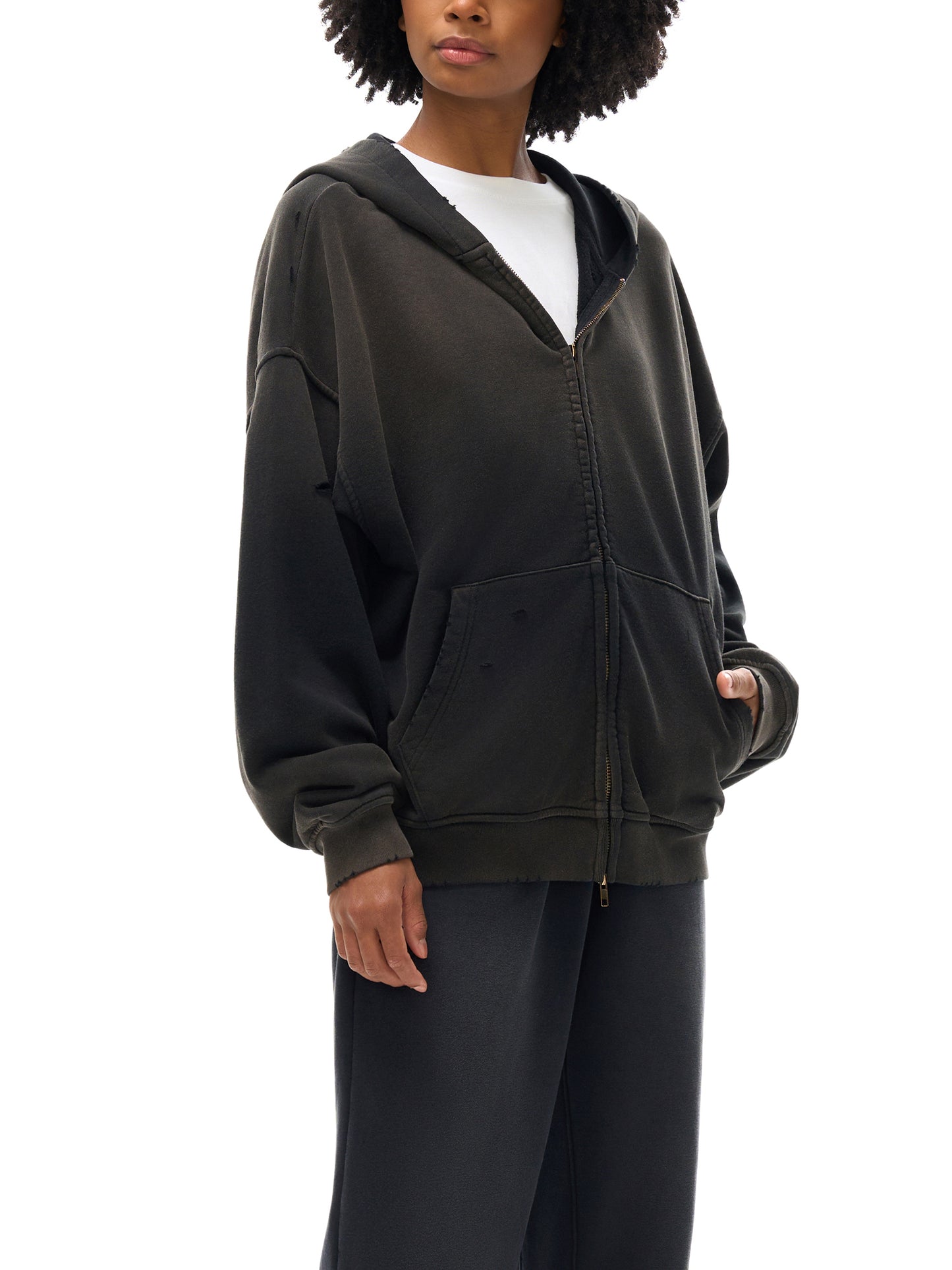 VÉRON Le Clos Mystérieux Heavyweight Zipper Hoodie