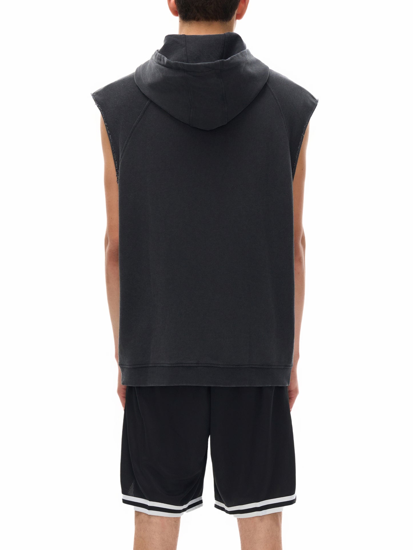 VÉRON LV Washed Heavyweight Sleeveless Hoodie 3