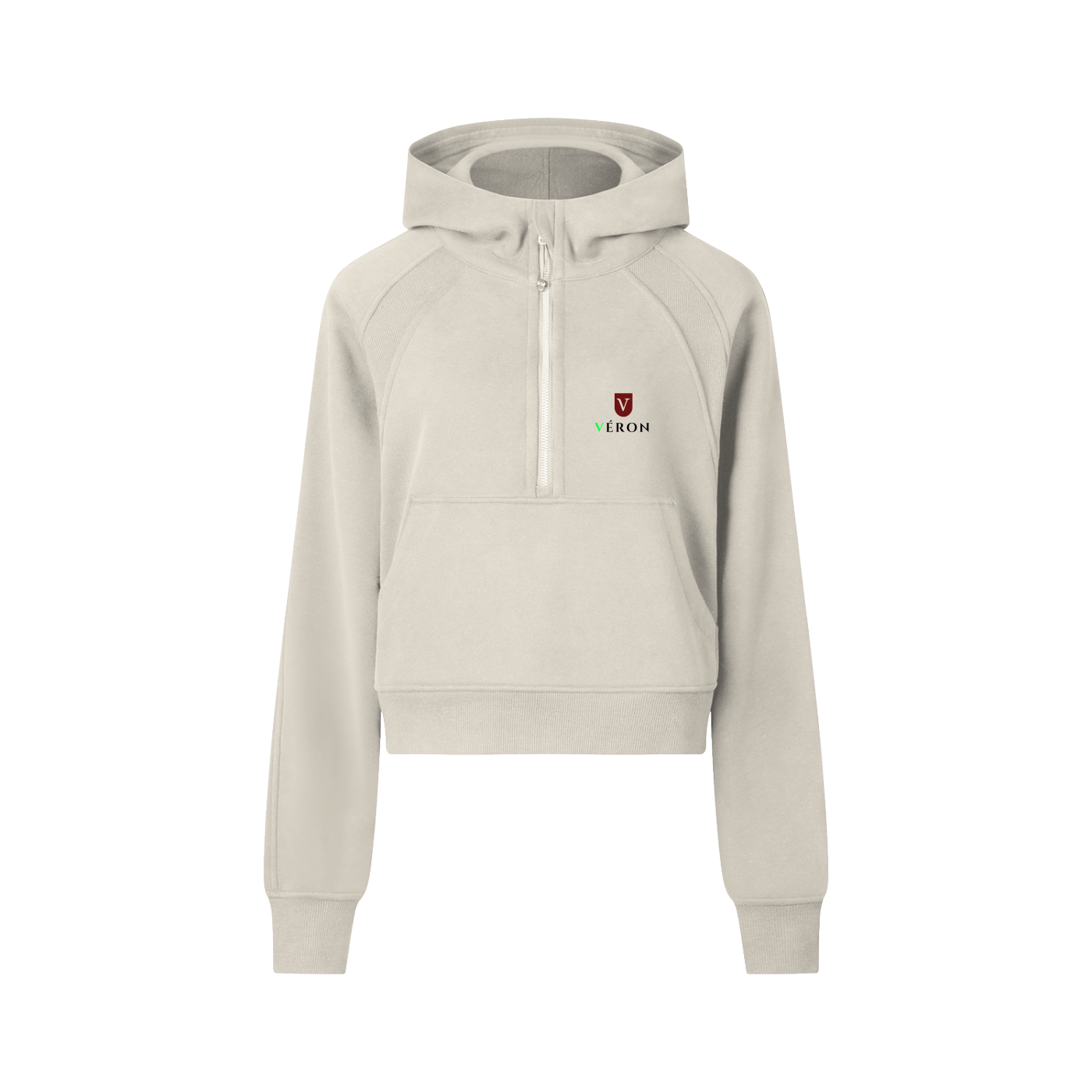 Stylish unisex sportswear VÉRON performance hoodie.