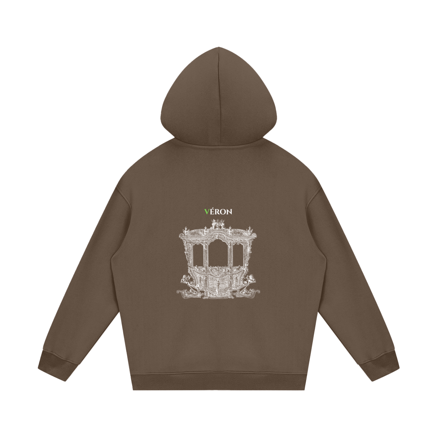 Model styling VÉRON Élixir Cristal streetwear hoodie urban fashion 3