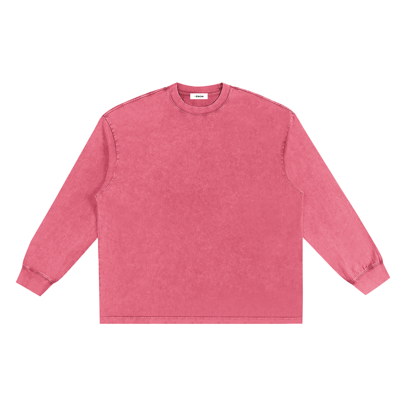 VÉRON Le Mirage vintage washed long sleeve shirt