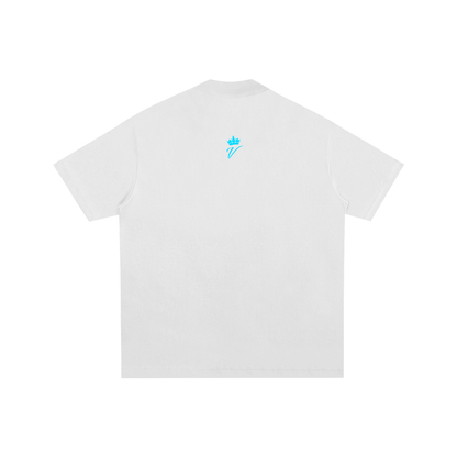 Back view of oversized fit Lauriston shirt from VÉRON 2.