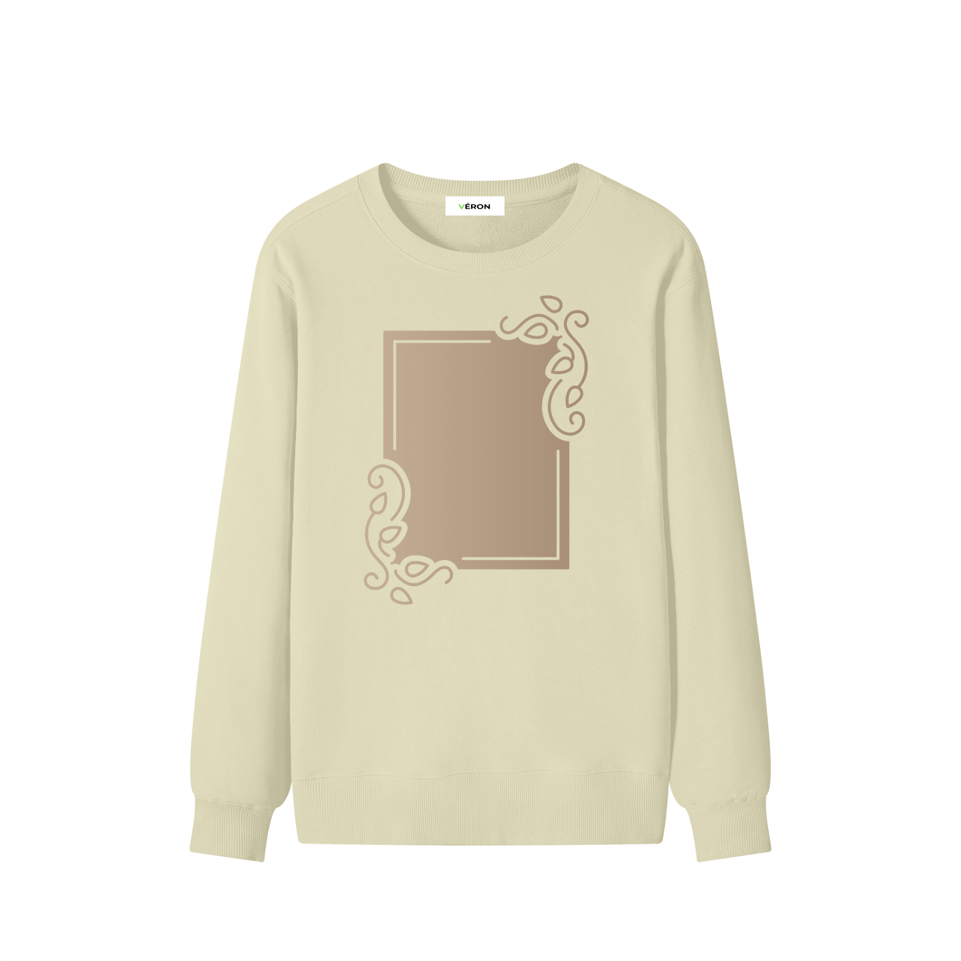 veron le mirroir brun premium heavyweight sweatshirt 5