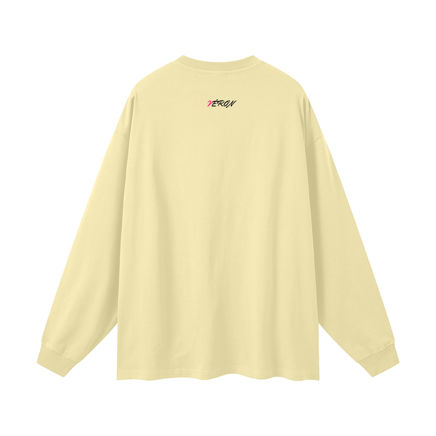 VÉRON La Trémoille Unisex Premium Long Sleeve Shirt back view 4.

