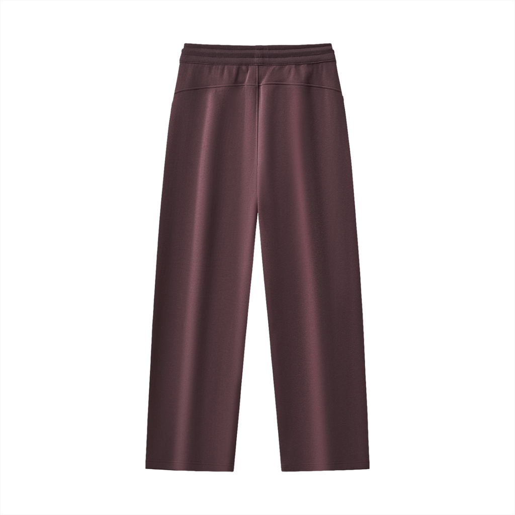 Maroon pants on a white background