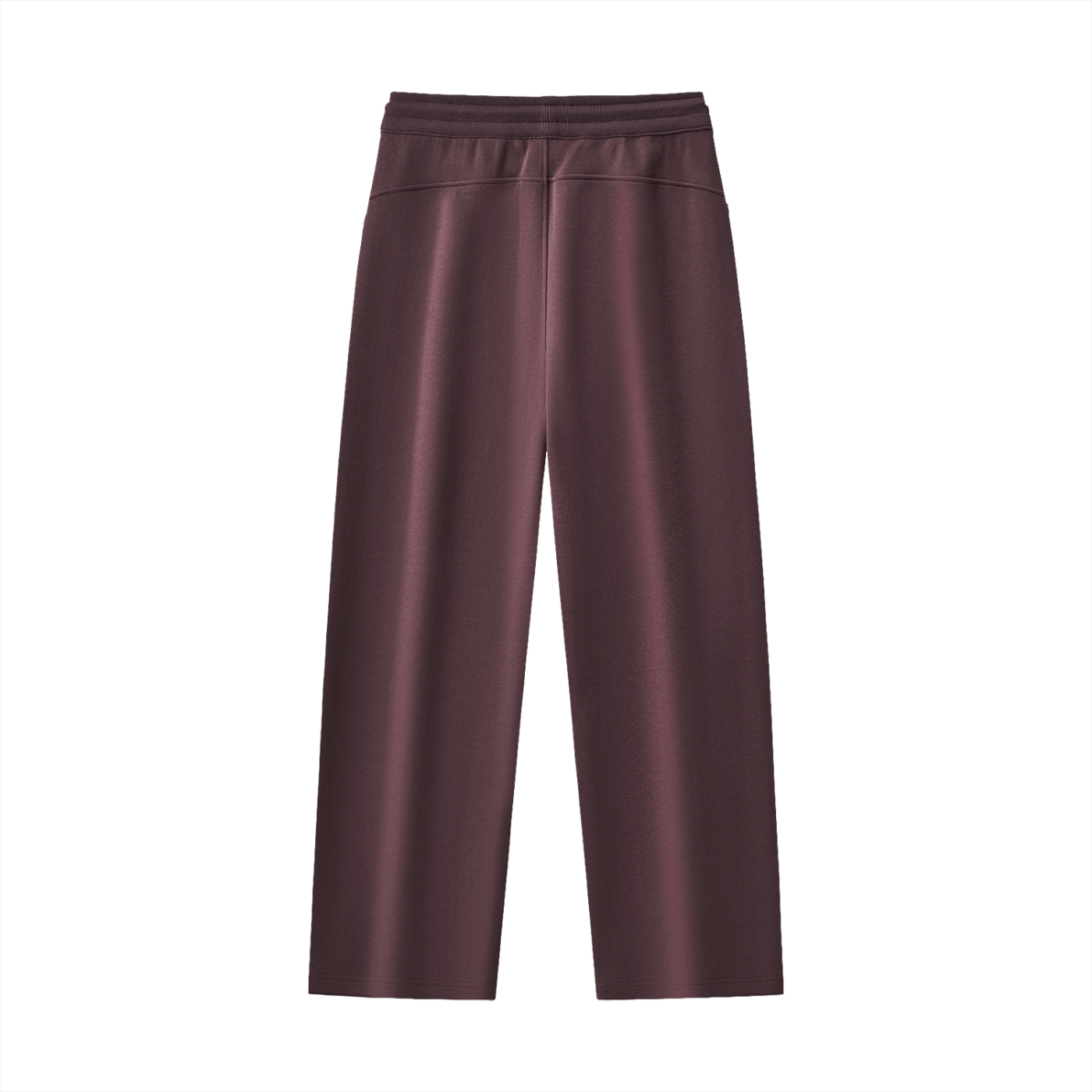 Maroon pants on a white background
