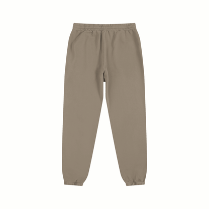 VERON Beige sweatpants on a white background
