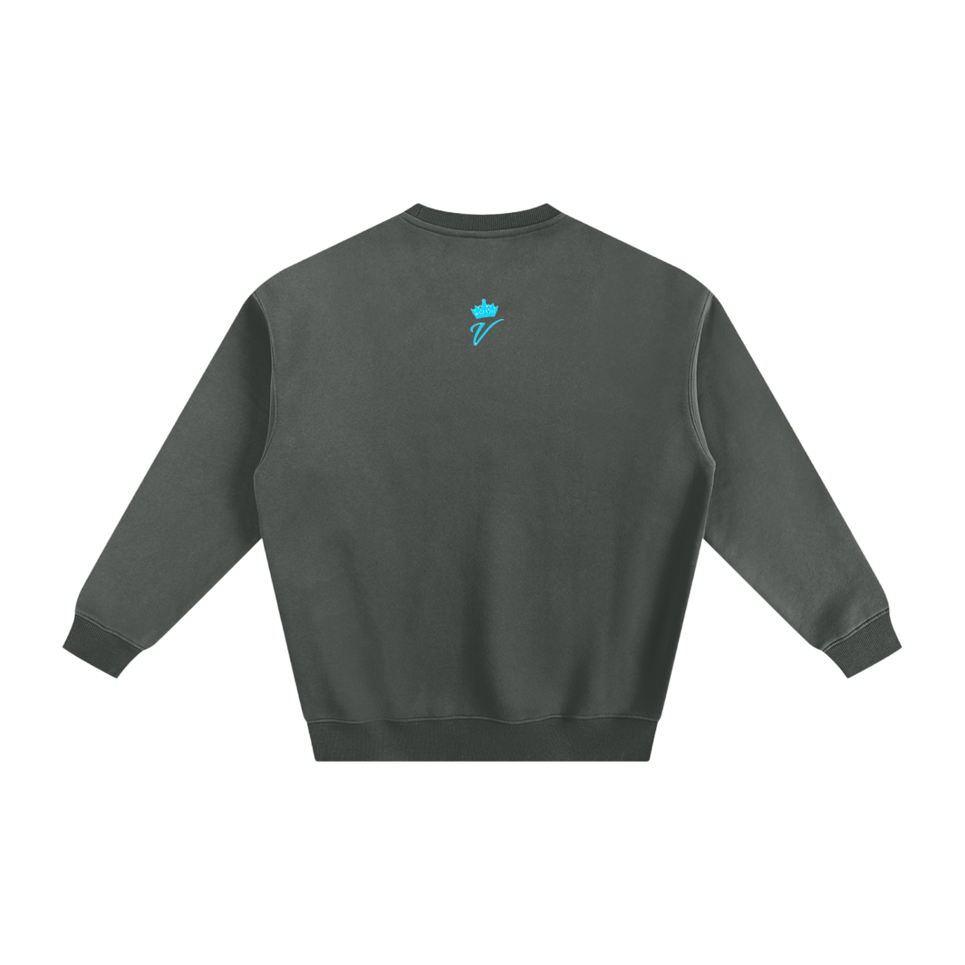 VÉRON Berkeley sweater highlighting fabric thickness and quality back. 

