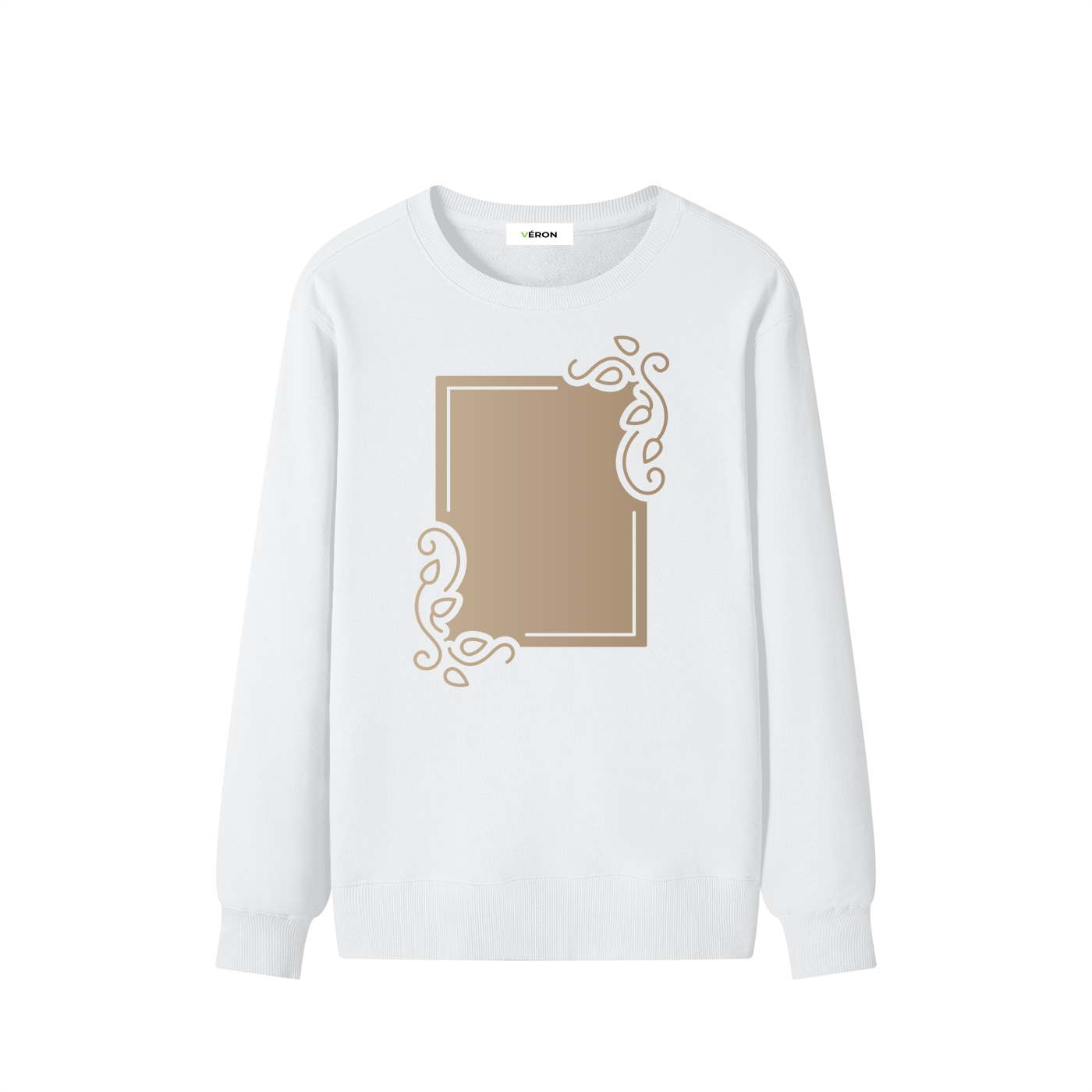 veron le mirroir brun premium heavyweight sweatshirt 9