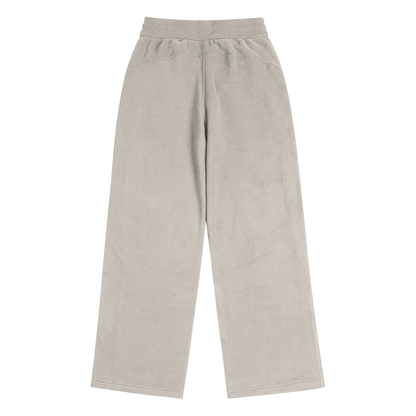 Beige sweatpants on a white background