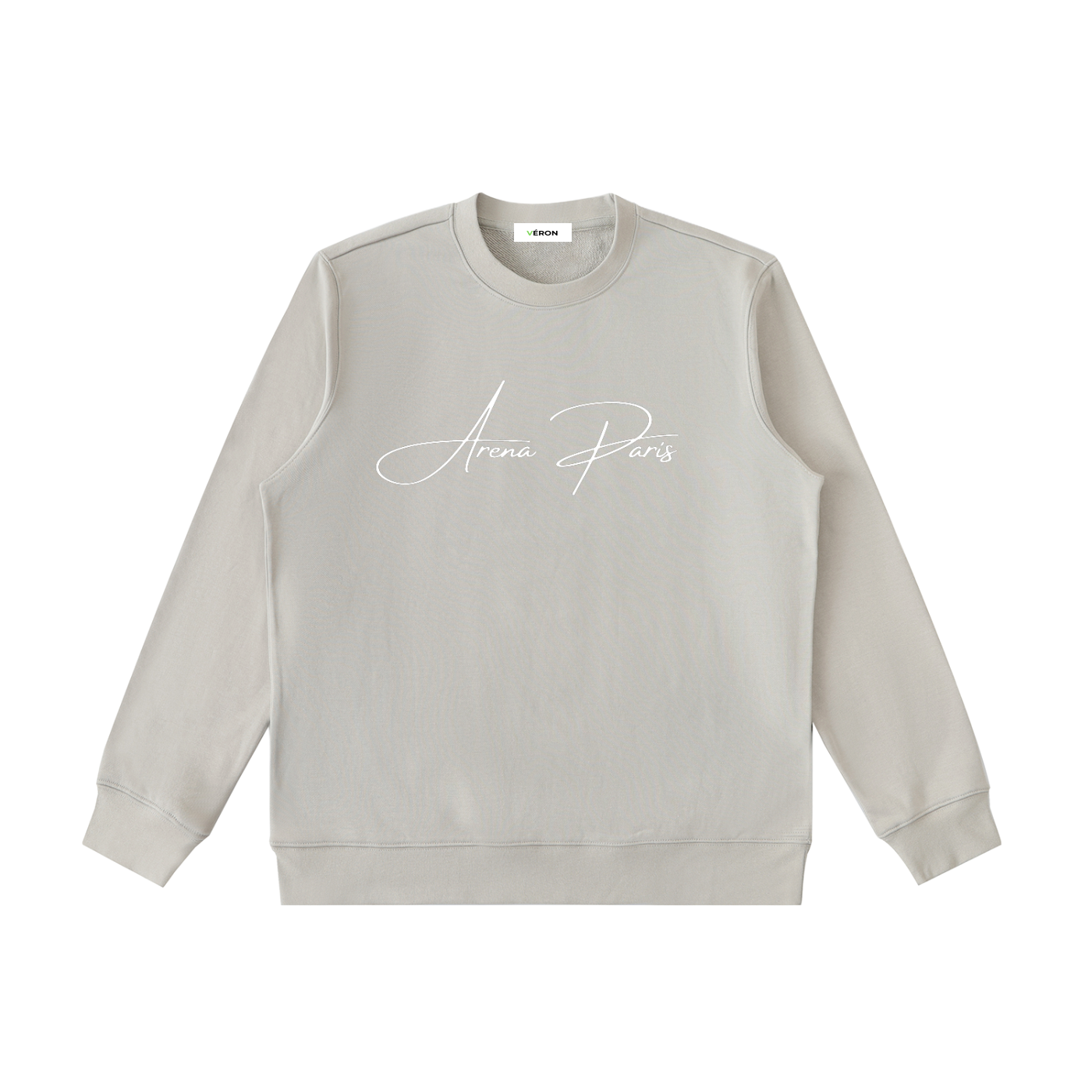 “VÉRON Arena Paris logo embroidered sweater detail” 9