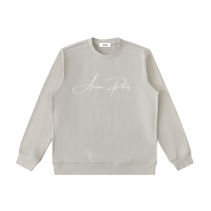 “VÉRON Arena Paris logo embroidered sweater detail” 9