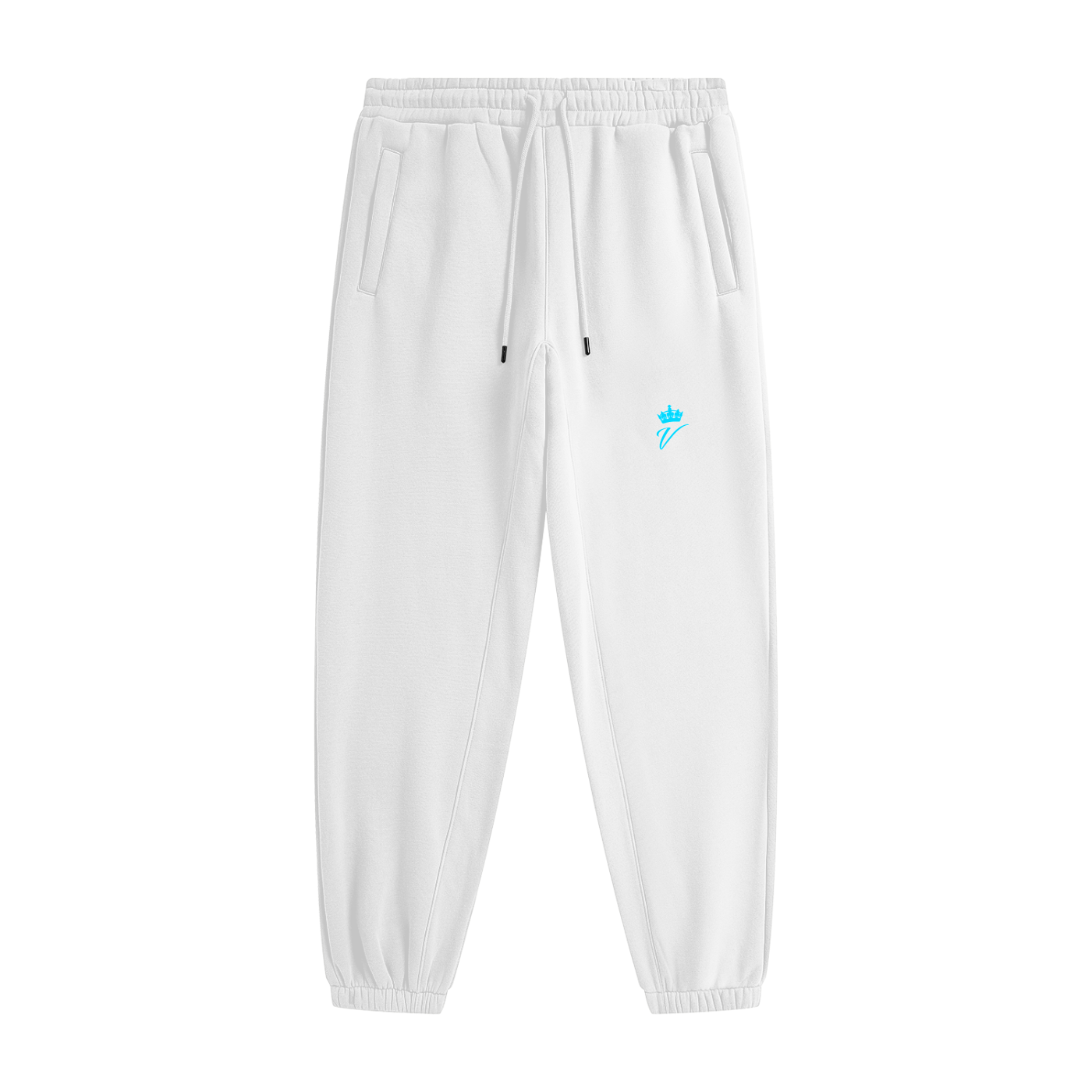 VÉRON Édelweiss luxury pants folded showing logo and design details